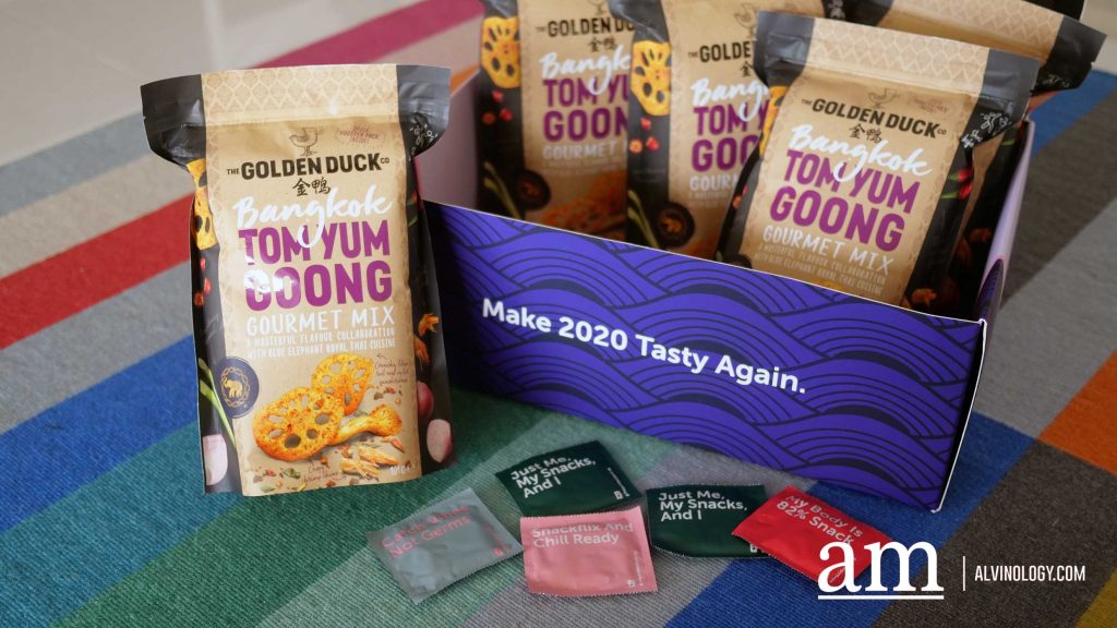 The Golden Duck Introduces New Bangkok Tom Yum Goong Gourmet Mix Snack with Blue Elephant Royal Thai Cuisine - Win up to S$555 Cash - Alvinology