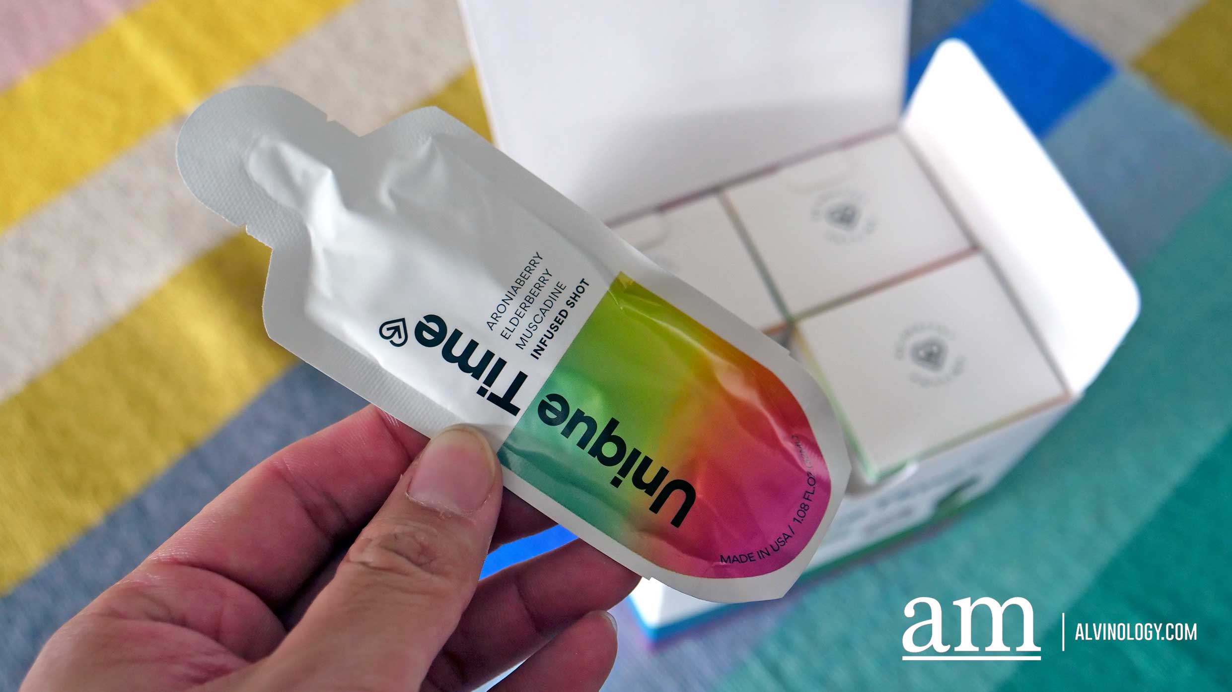 [#SUPPORTLOCAL] Refresh Yourself with Unique Time REJUVENATE ready-to-drink Antioxidant Sachets - Alvinology