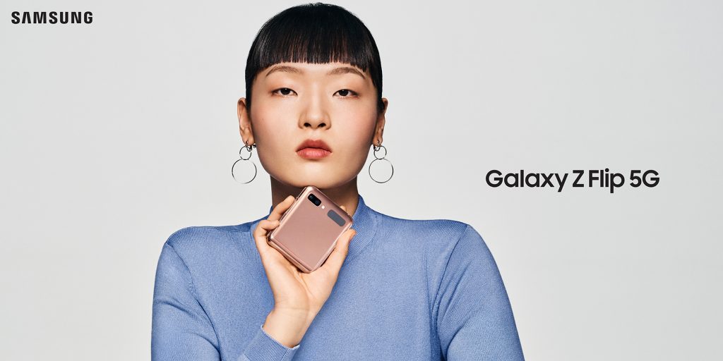 Samsung Galaxy Z Flip 5G – get yours on 31 October onwards and get a pair of Galaxy Buds Live in Mystic Bronze worth $288! - Alvinology