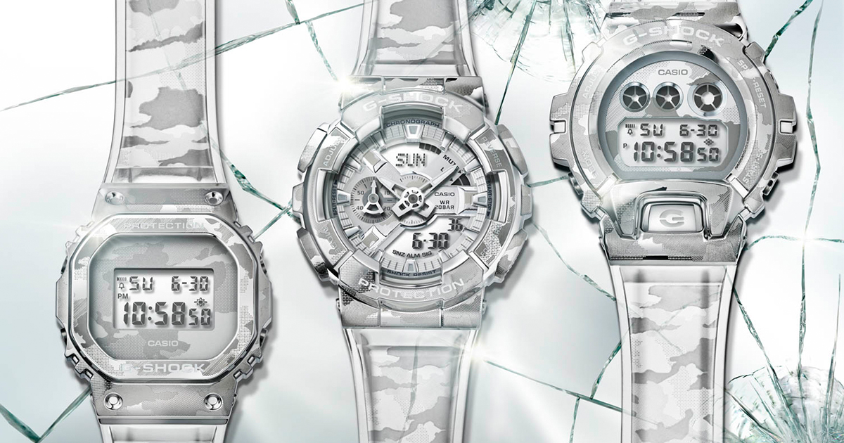 What can you say about the all-new G-SHOCK Skeleton Camouflage Series? - Alvinology