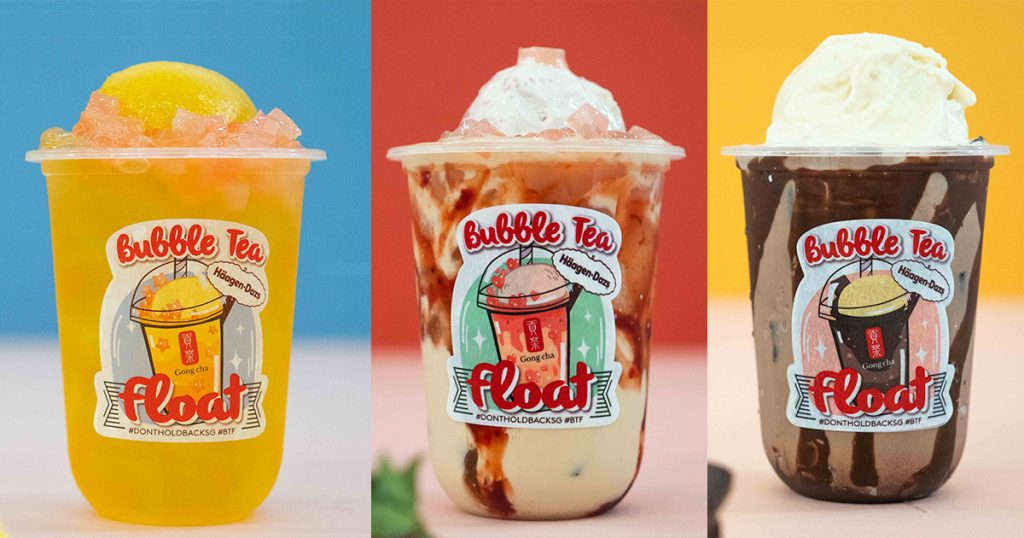 [PROMO INSIDE] New Bubble Tea Float Series comes to Gong Cha as it partners with the flavours of Haagen-Dazs - Alvinology