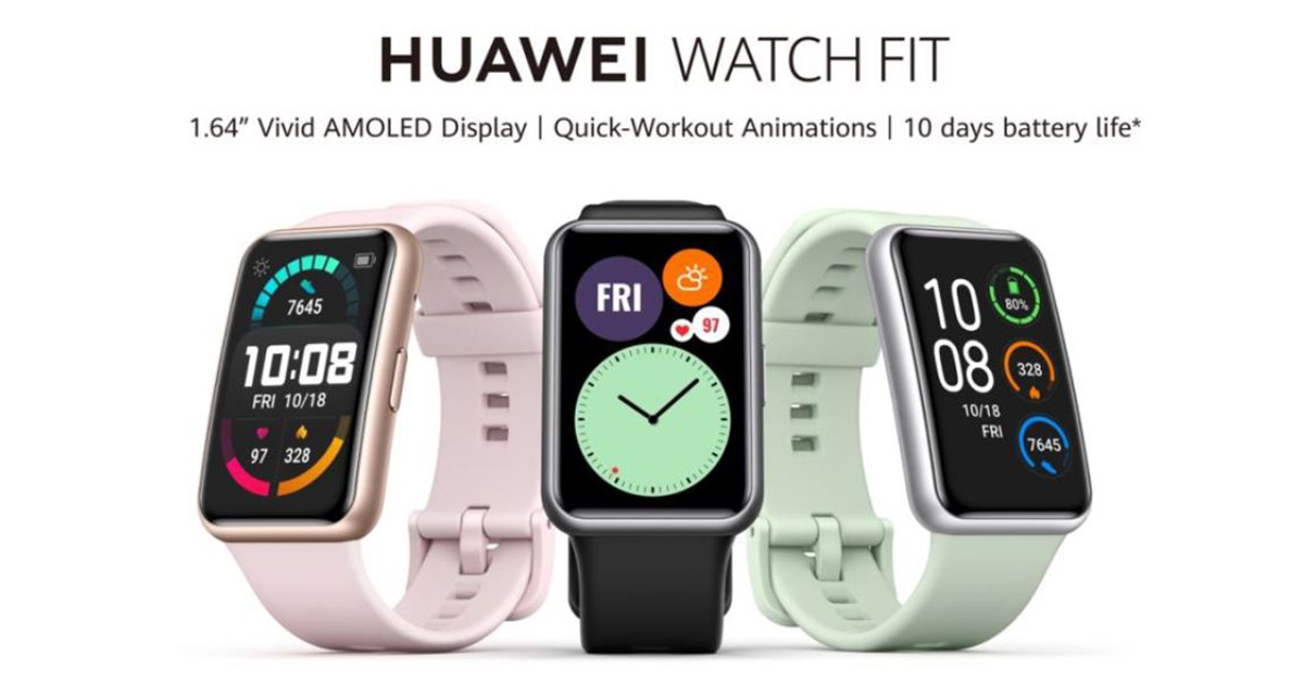 HUAWEI WATCH FIT – Your Everyday Smartwatch - pre-order on 17–23 October and enjoy exclusive premiums worth S$116! - Alvinology