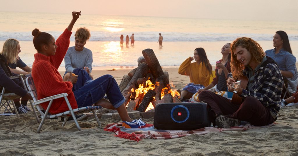 JBL PartyBox On-The-Go - the ultimate party speaker complete with dazzling lights, big sound, and maximum portability - Alvinology