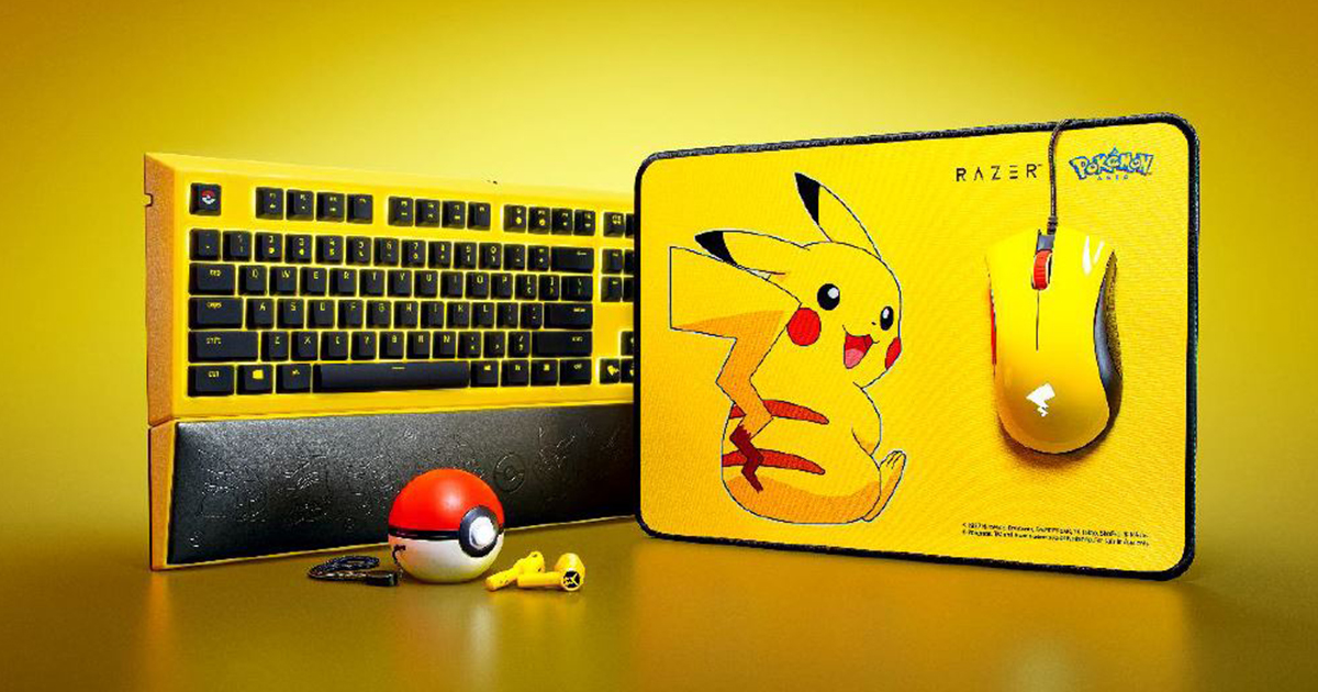 Razer, I CHOOSE YOU! The Razer Pokemon, Pikachu limited-edition has arrived in Singapore! - Alvinology