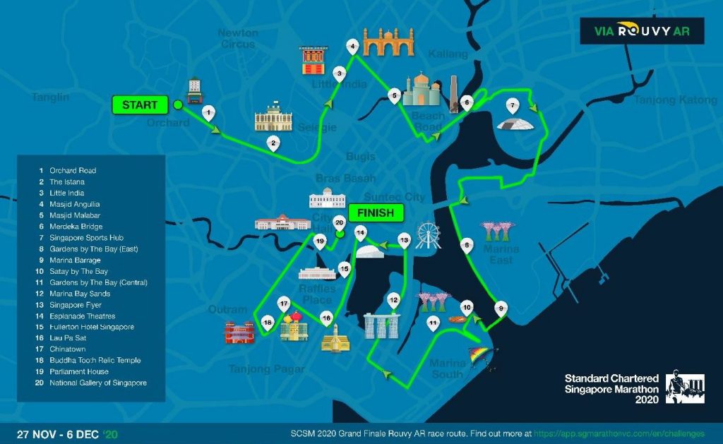 Standard Chartered Singapore Marathon 2020 - Grand Finale hybrid race to take place from 27 November to 6 December, REGISTRATION IS FREE! - Alvinology