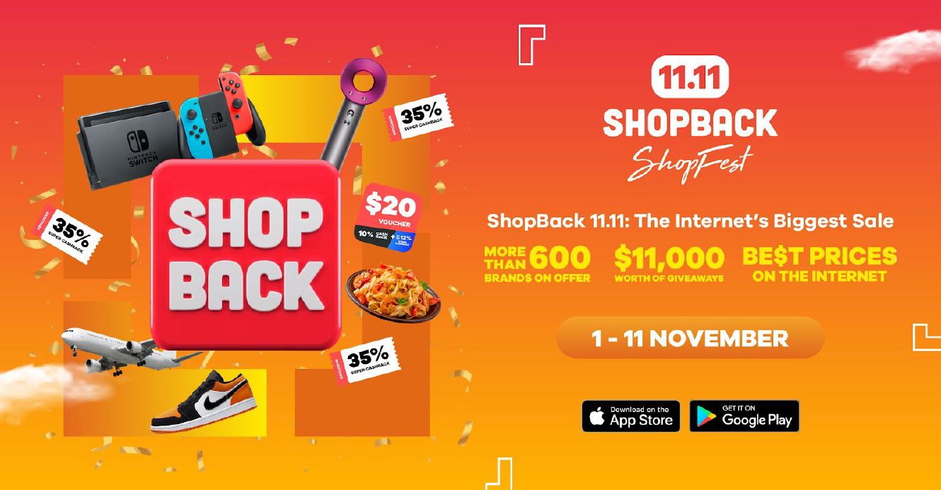 [SALE] ShopBack 11.11 - make better purchase decisions and enjoy awesome giveaways online using pre-shopping portal ShopBack - Alvinology