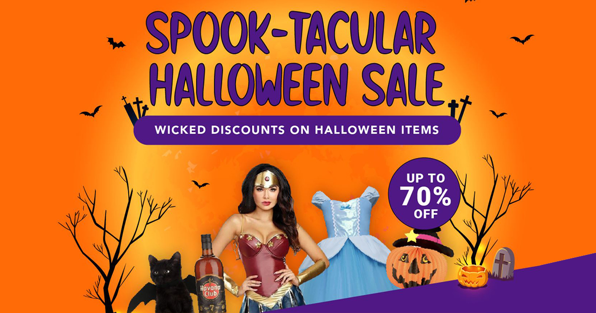 [SALE] No Tricks, just Treats! Catch the finest Halloween deals at Shopee’s Spook-tacular Halloween Sale happening today till 31 October! - Alvinology
