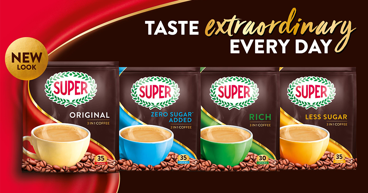 [GIVEAWAY] SUPER Coffee reveals new brand identity and giving away sampling kits of new SUPER products nationwide! Here’s how to get yours - - Alvinology