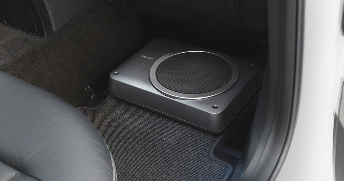 Big sound, ultra-slim – Sony’s new compact powered subwoofer XS-AW8 will surely liven up your long drives - Alvinology