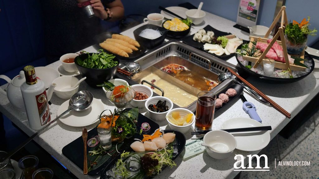 Beauty in The Pot: Flaming Moutai Herbal Drunken Chicken Broth, only at NEX - Alvinology