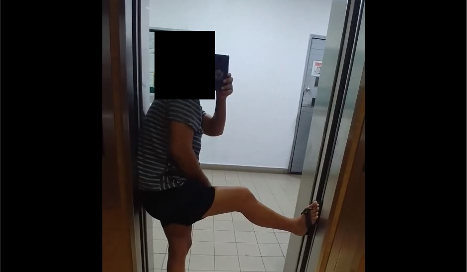 Woman wearing mask wrong traps delivery man in condo lift over alleged 'illegal entry' - Alvinology