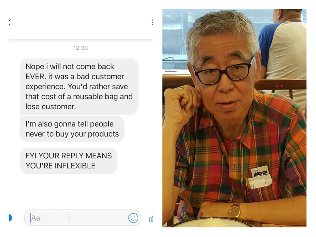 Robert Chua calls out customer's complaints over free bag at Joy Luck Tea House - Alvinology
