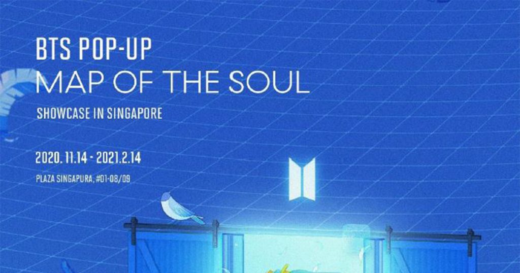 BTS pop-up Showcase in Singapore will kick start this 14 November 2020 and will run for 3 months! - Alvinology
