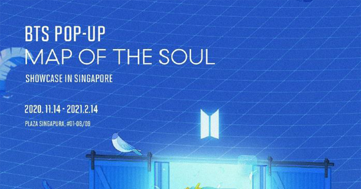 BTS pop-up Showcase in Singapore will kick start this 14 November 2020 and will run for 3 months! - Alvinology