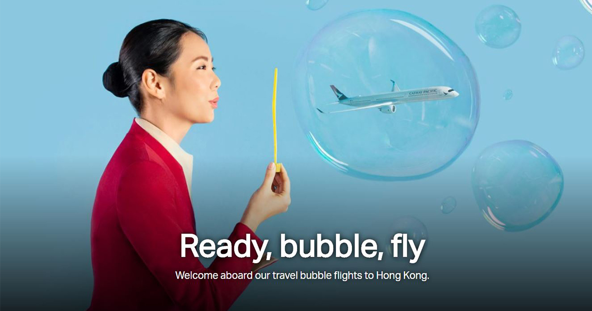 Cathay Pacific to launch Air Travel Bubble flights between Singapore and Hong Kong starting 22 November – first batch gets a special gift! - Alvinology