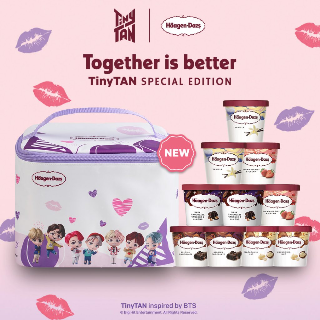 Don’t hold back on sharing Häagen-Dazs and get in the spirit of togetherness with special edition collectables of BTS character TinyTAN! - Alvinology