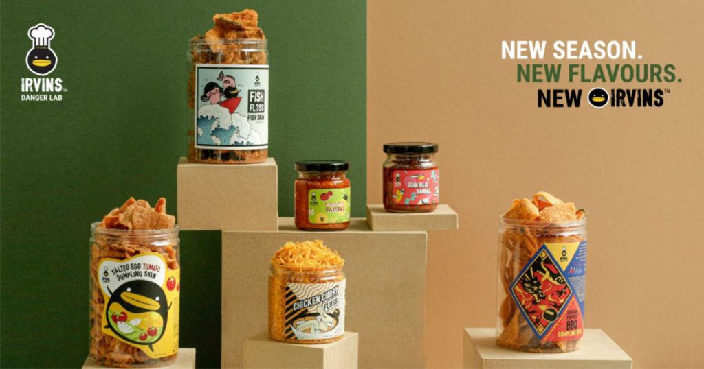 IRVINS launches its first-ever Floss and Sambal offerings as well as a limited-edition Dumpling Skin Nibbles under the Danger Lab Series - Alvinology
