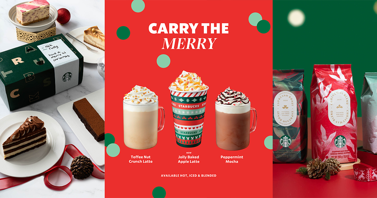 Starbucks Singapore carry the Merry this Christmas with legendary coffee brews, festive-themed drinkware, cool gifting ideas! - Alvinology