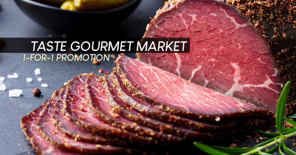 [DISCOUNT CODE INSIDE] Taste Gourmet Market kicks off the festive season with an exclusive 1-for-1 Promotion and awesome discounts! - Alvinology