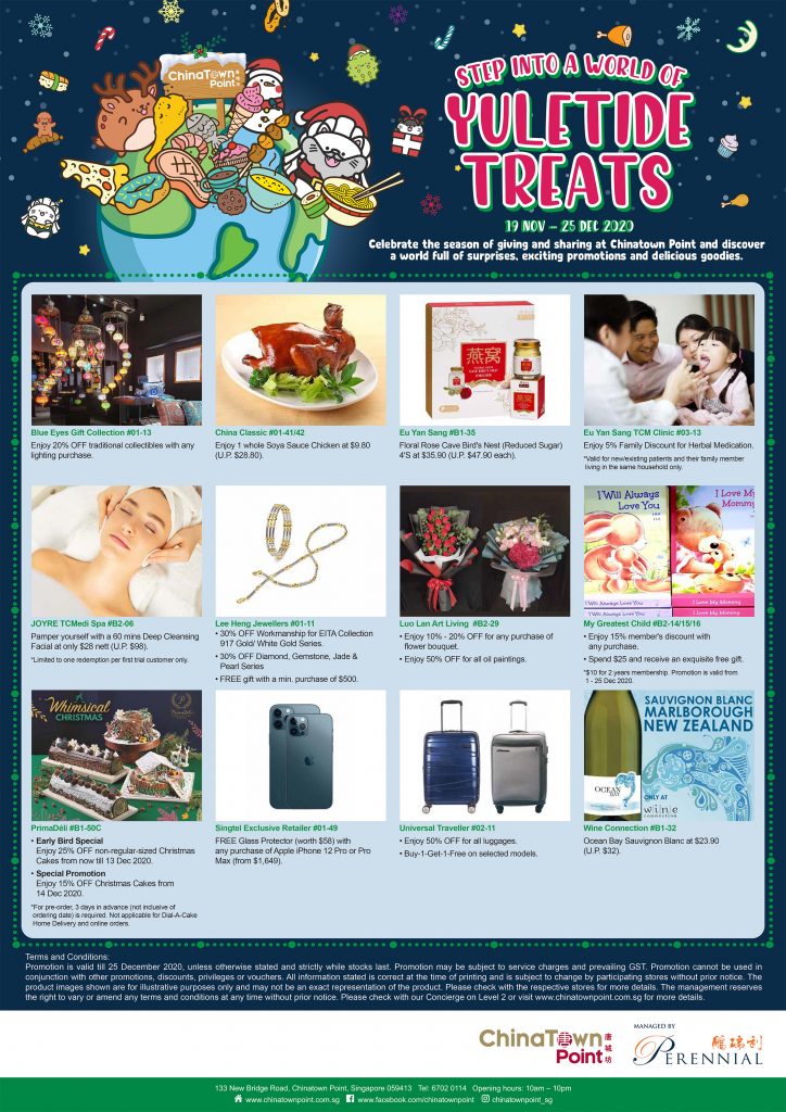 Chinatown Point: Your One-Stop Place for Yuletide Treats - Alvinology