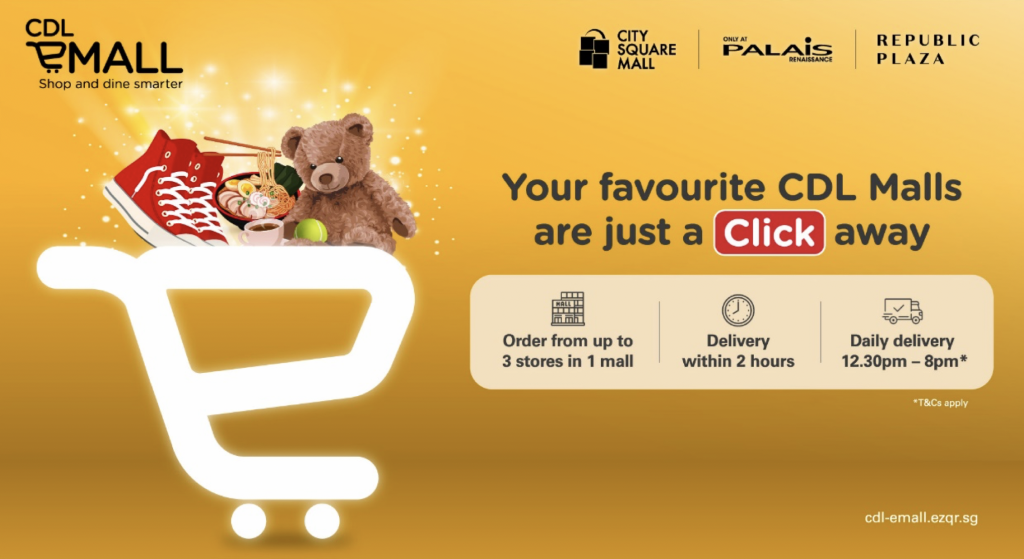 CDL eMall – new e-commerce and Online Food Delivery Platform where you can simply click and shop away this holiday season from City Square Mall - Alvinology