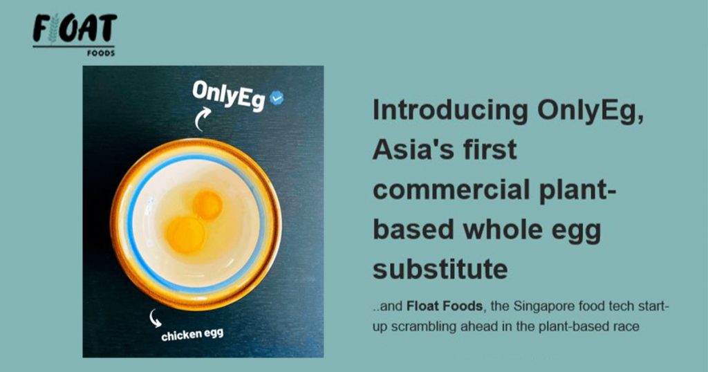 OnlyEg - commercial plant-based whole egg substitute is now available in Singapore! - Alvinology