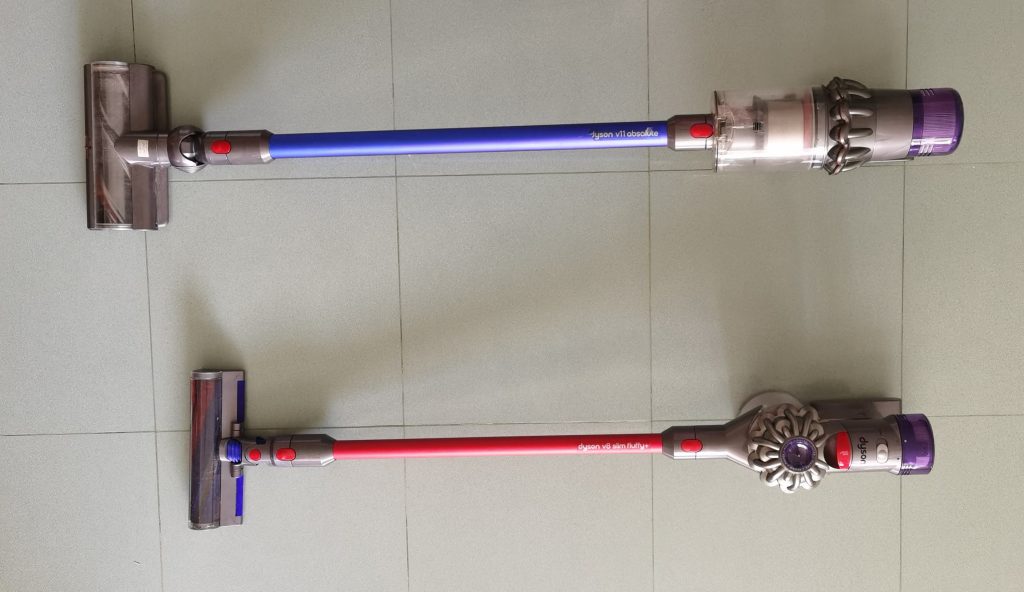My experience with Dyson V8 Slim Fluffy versus Dyson V11 Absolute - Alvinology