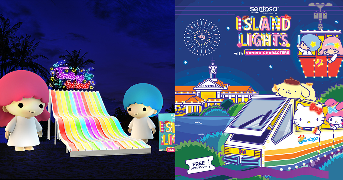 Sentosa Year-end Festivities - Island Lights with Sanrio at Siloso Beach, treasure hunting, festive deals, and staycation packages! See them here – - Alvinology