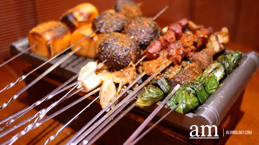 [Review] Szechuan BBQ Skewers from $1 at Hutong, Clarke Quay - Alvinology