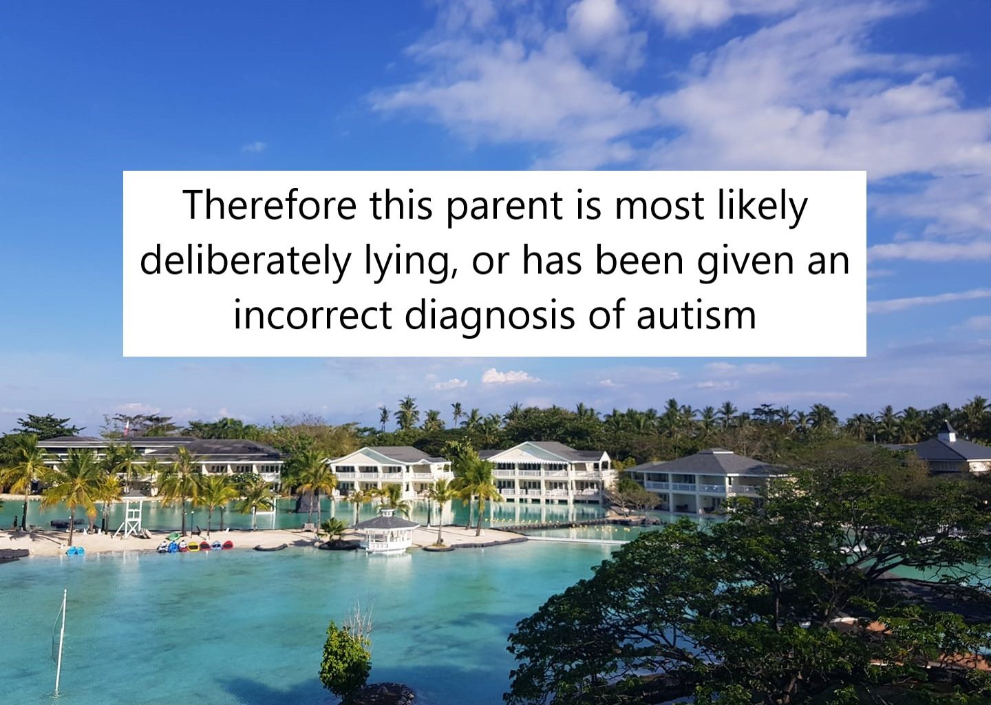 Who is Manny Gonzalez? Plantation Bay Cebu allegedly discriminates against child with autism - Alvinology