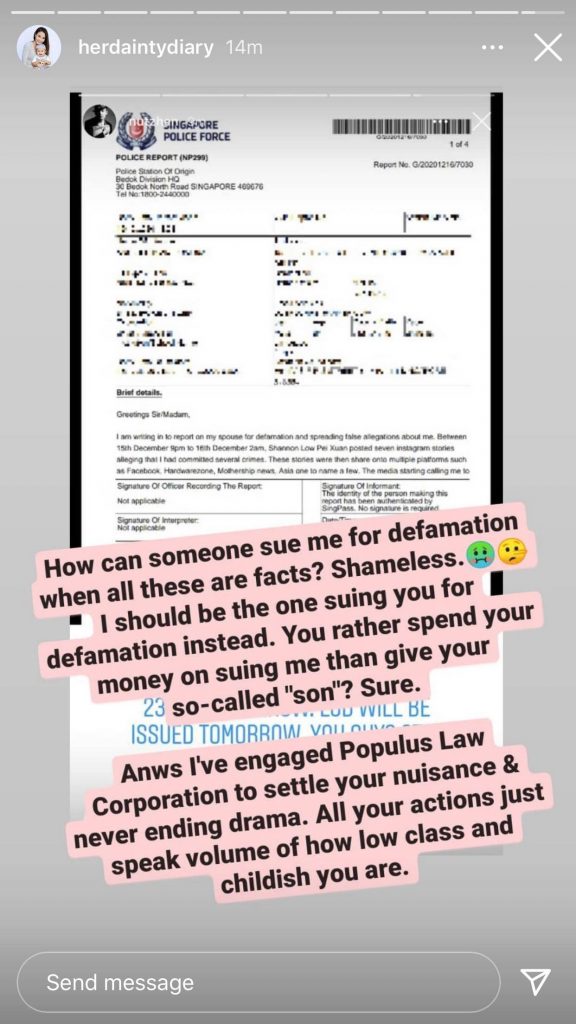 Joshua Ang and Shannon Low get messier with abuse and defamation suits - Alvinology