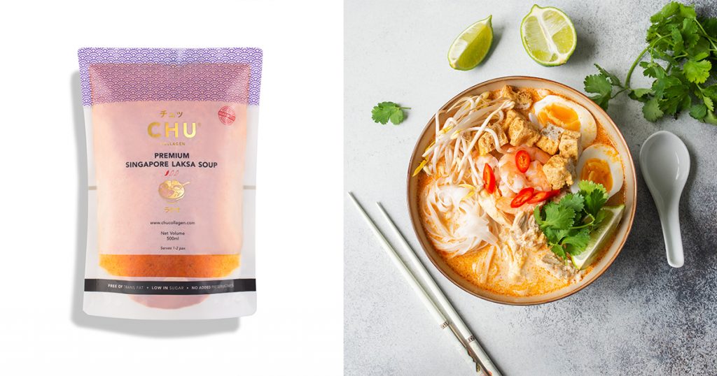 Healthier Laksa Stock: Trans-Fat Free, Low in Sugar and Zero Added Preservatives from CHU Collagen - Alvinology