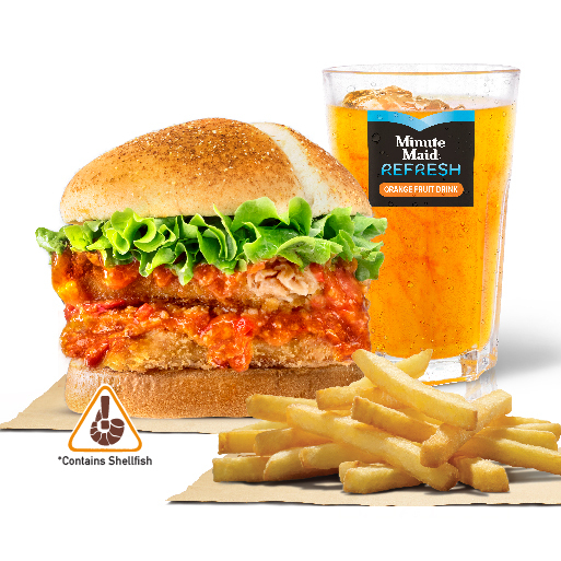 The Secret is in the Sauce: Burger King's New Chilli Crab Burgers and Fries - Alvinology