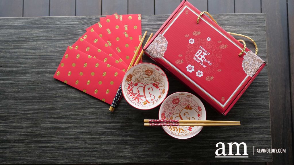 CNY at City Square Mall - Redeem these Cute Cat bowls and Chopsticks sets and more when you shop - Alvinology
