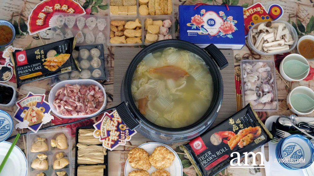 [REVIEW + GIVEAWAY] CNY Huat Cow Cow with EB Food for your home steamboat - Alvinology