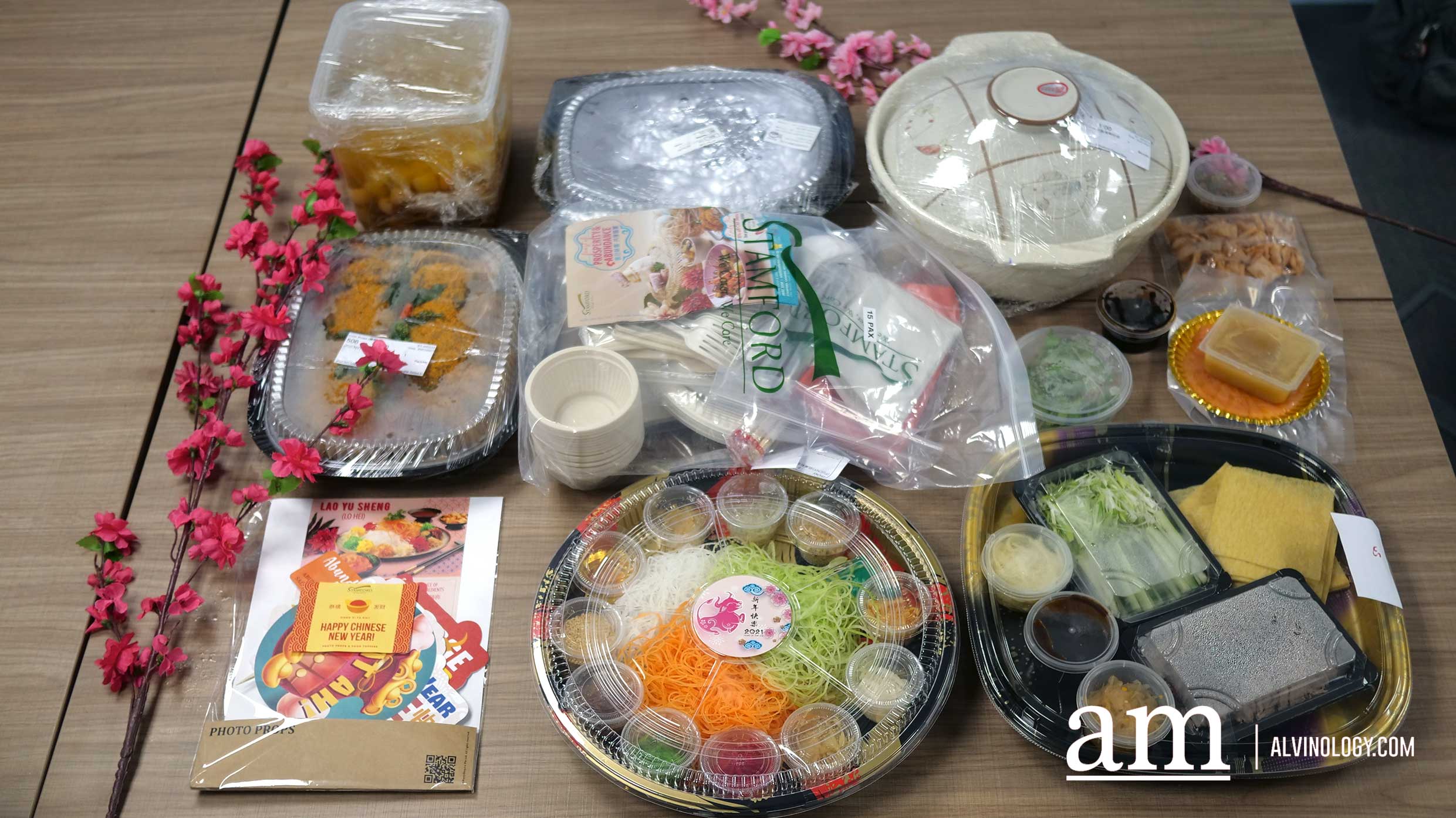 [Review] Halalcertified, Fussfree CNY Feast from Stamford Catering