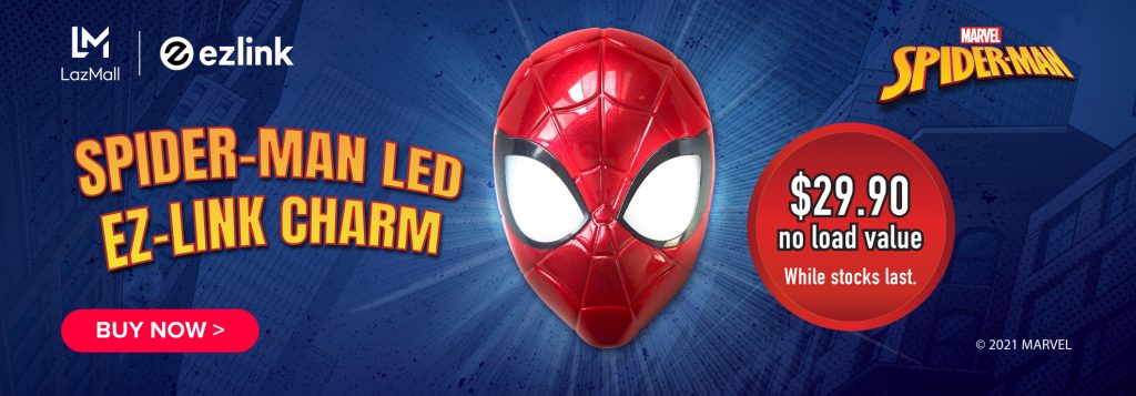 EZLink releases new Spider-Man LED EZ-Charm for $29.90 - Alvinology