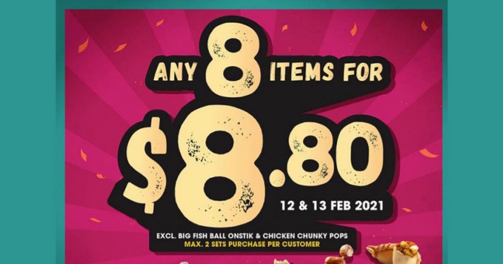 [PROMO] Old Chang Kee Opens for CNY with an 8 for $8.80 Deal! Learn more here – - Alvinology