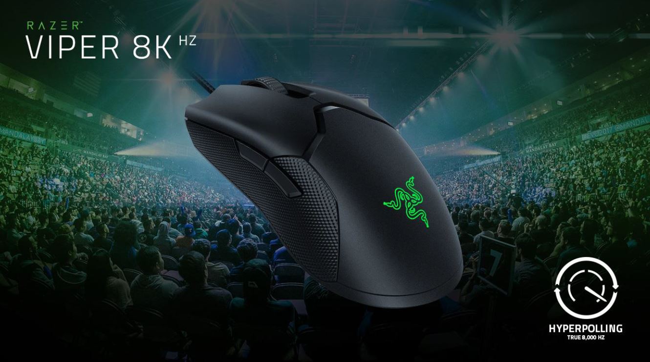 Razer just launched the world’s fastest gaming mouse – Viper 8KHz – with true 8000Hz polling rate - Alvinology