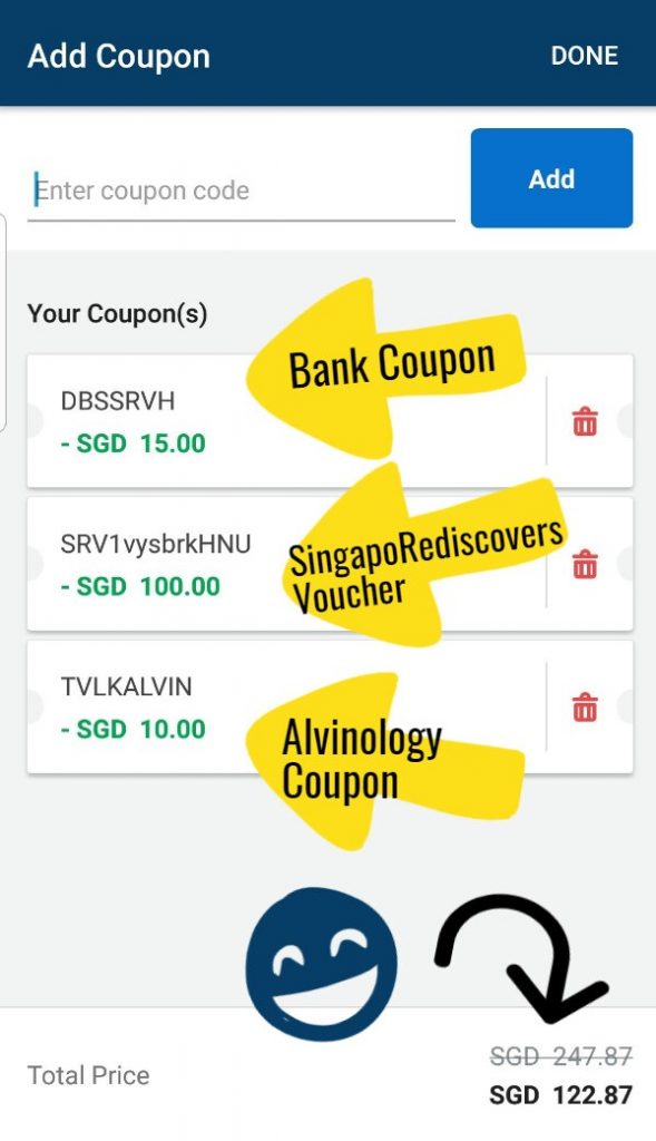 [$10 Coupon Inside!] Hack your SingapoRediscovers Vouchers By Combining Coupons And Get Rewards Up To $310 On Traveloka - Alvinology