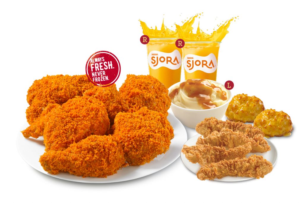 [REVIEW] Texas Chicken launches Limited Time Hae Bee Hiam Chicken - perfect for CNY - Alvinology