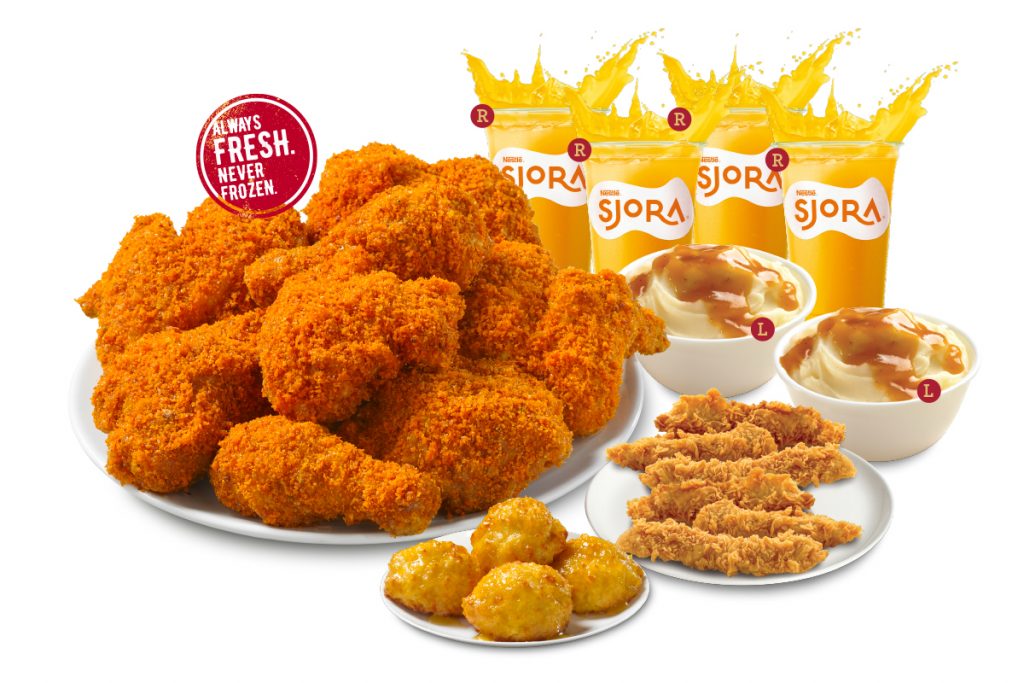 [REVIEW] Texas Chicken launches Limited Time Hae Bee Hiam Chicken - perfect for CNY - Alvinology