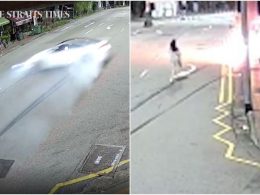 Video of BMW Tanjong Pagar crash victim Raybe Oh Siew Huey running to save Jonathan Long revealed - Alvinology