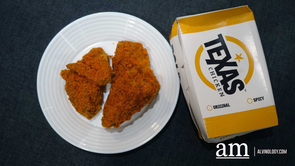 [REVIEW] Texas Chicken launches Limited Time Hae Bee Hiam Chicken - perfect for CNY - Alvinology