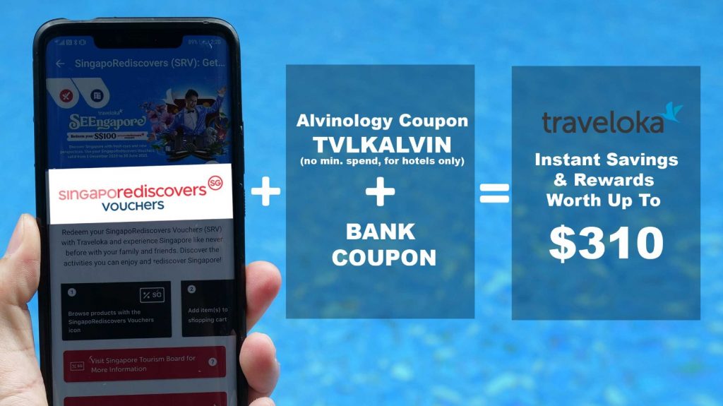 [$10 Coupon Inside!] Hack your SingapoRediscovers Vouchers By Combining Coupons And Get Rewards Up To $310 On Traveloka - Alvinology