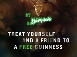 St. Patrick’s Day is St. Everyone’s Day! Redeem a free half pint of Guinness and even nominate a friend to share another half pint! - Alvinology
