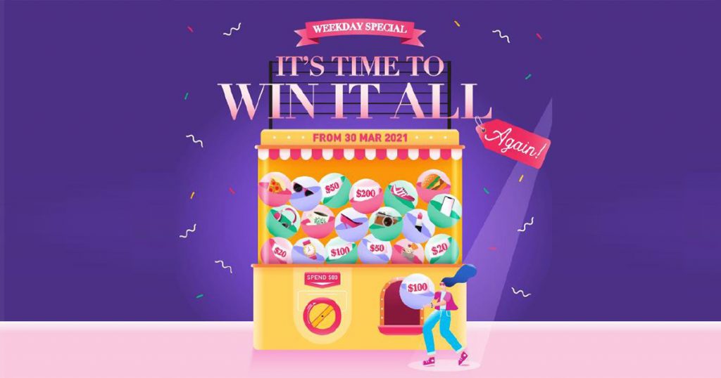 [GIVEAWAY] Redeem a sure-win cash voucher ranging from S$20 to S$200 by simply shopping at VivoCity! Learn more here – - Alvinology