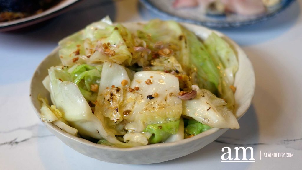 Ugly Cabbage in Fish Sauce ($13)