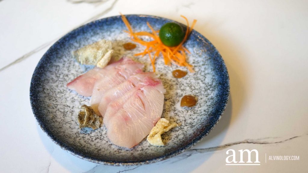 Classic Yu Sheng Ceviche ($18)