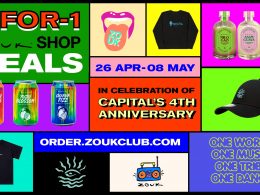 [1-FOR-1 DEAL] Zouk celebrates Capital’s 4th anniversary with awesome deals, new original merchandise, and more! - Alvinology